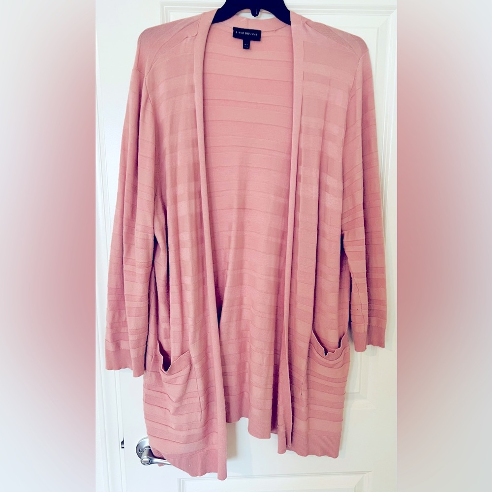 Pink Long Cardigan Plus Size 18/20